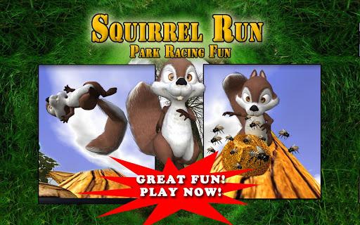 Squirrel Run - Park Racing Fun - Gameplay image of android game