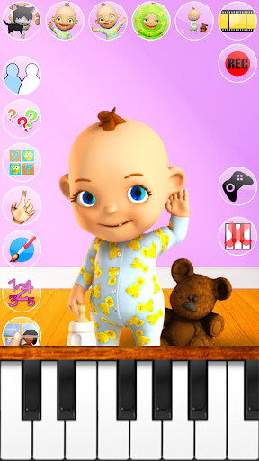 Talking Baby Games with Babsy - عکس برنامه موبایلی اندروید