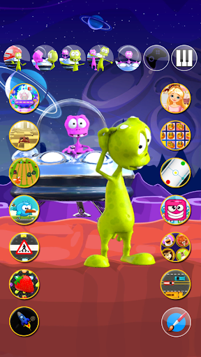 Talking Alan Alien - Gameplay image of android game