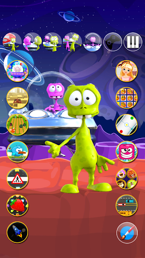 Talking Alan Alien - Gameplay image of android game