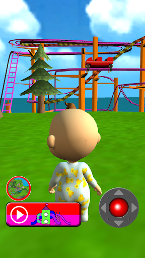 Talking Babsy Baby - Gameplay image of android game