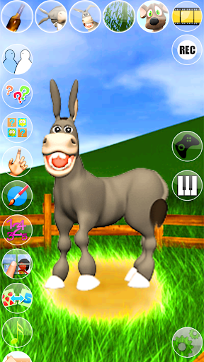 Talking Donald Donkey - Gameplay image of android game