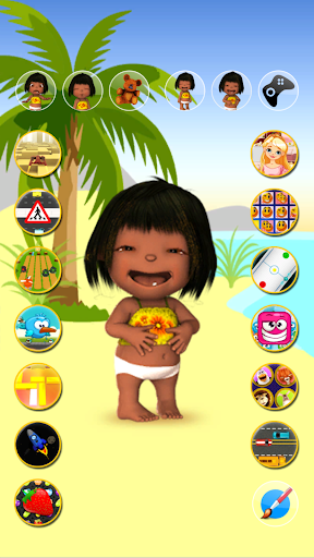 Talking Emily Baby - Image screenshot of android app