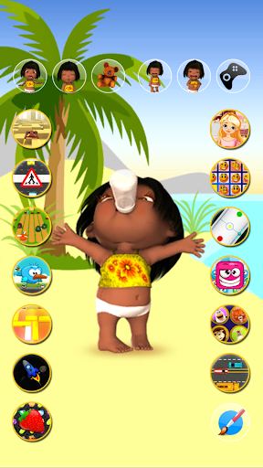 Talking Emily Baby - Image screenshot of android app