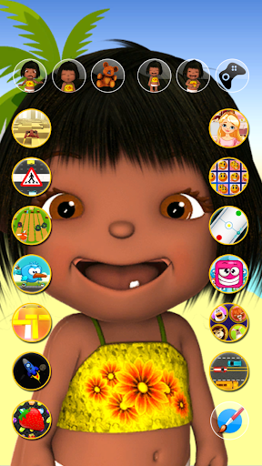 Talking Emily Baby - Image screenshot of android app