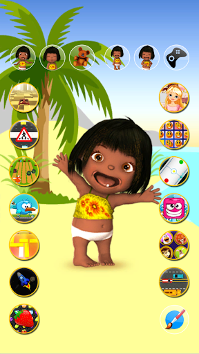 Talking Emily Baby - Image screenshot of android app