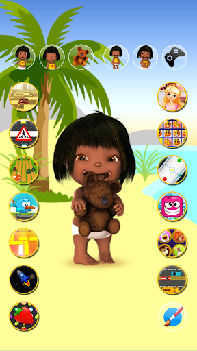 Talking Emily Baby - Image screenshot of android app