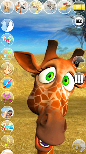 Talking George The Giraffe - Gameplay image of android game