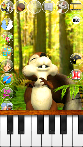 Talking James Squirrel - Image screenshot of android app