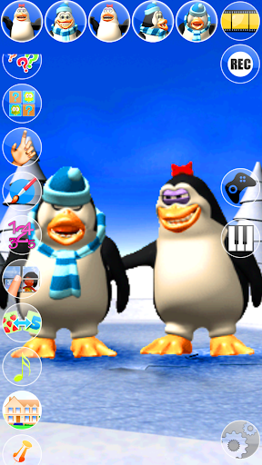 Talking Pengu & Penga Penguin - عکس بازی موبایلی اندروید