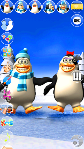 Talking Pengu & Penga Penguin - Gameplay image of android game