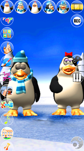 Talking Pengu & Penga Penguin - عکس بازی موبایلی اندروید
