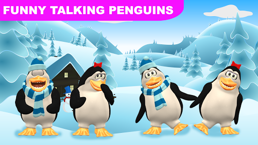 Talking Pengu & Penga Penguin - عکس بازی موبایلی اندروید