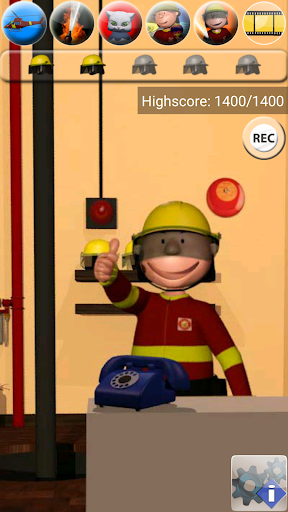 Talking Max the Firefighter - Gameplay image of android game