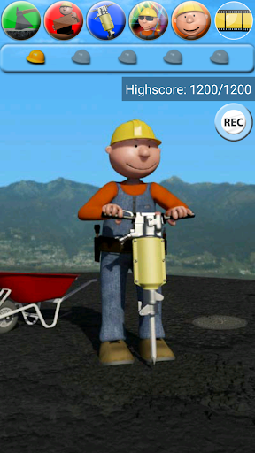 Talking Max the Worker - Gameplay image of android game