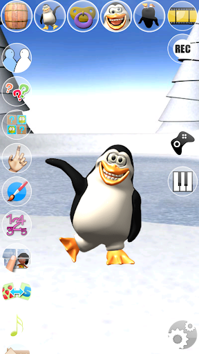 Sweet Little Talking Penguin - Gameplay image of android game