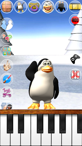 Sweet Little Talking Penguin - Gameplay image of android game