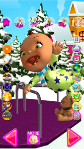 Talking Babsy Baby Xmas Games for Android - Download