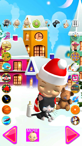 Talking Babsy Baby Xmas Games - عکس برنامه موبایلی اندروید