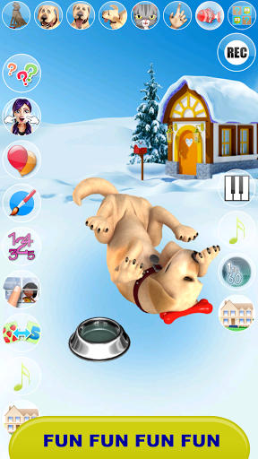 Talking John Dog Frozen City - عکس برنامه موبایلی اندروید