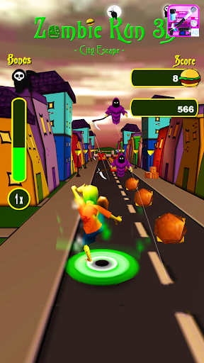 Zombie Run 3D - City Escape - Image screenshot of android app