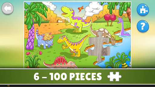 Dinosaur Puzzle Game