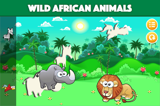 Shape puzzle for toddlers - Gameplay image of android game