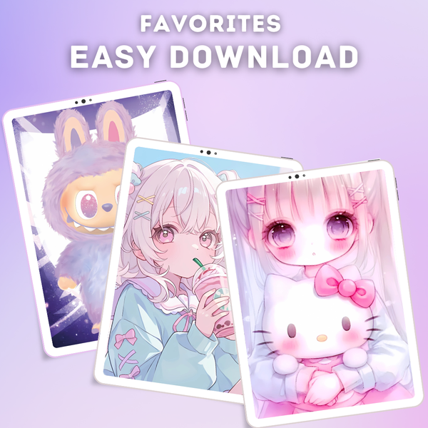 CutePop: Cute Girly Wallpapers - عکس برنامه موبایلی اندروید
