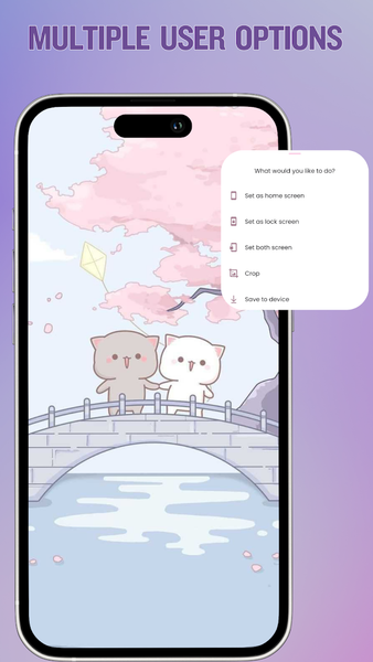 CutePop: Cute Girly Wallpapers - عکس برنامه موبایلی اندروید