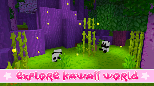 Kawaii World - Craft and Build - عکس بازی موبایلی اندروید
