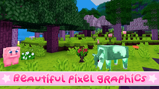 Kawaii World - Craft and Build - عکس بازی موبایلی اندروید