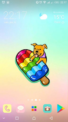 Cute Food Kawaii backgrounds - Image screenshot of android app