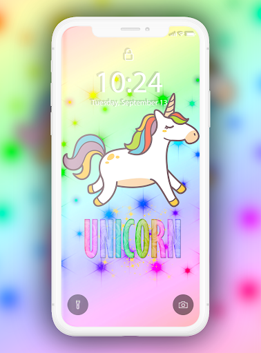 Kawaii Unicorn Wallpaper - عکس برنامه موبایلی اندروید