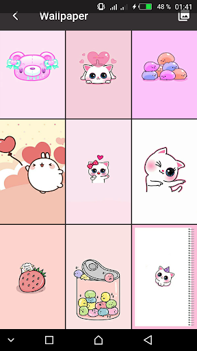 Kawaii Cute LockScreen - عکس برنامه موبایلی اندروید