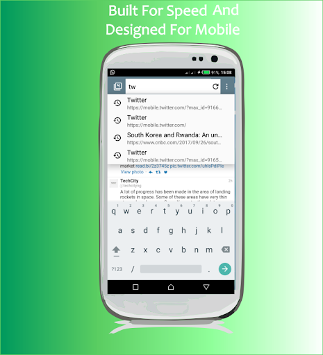 Web Explorer: Private Browser - عکس برنامه موبایلی اندروید
