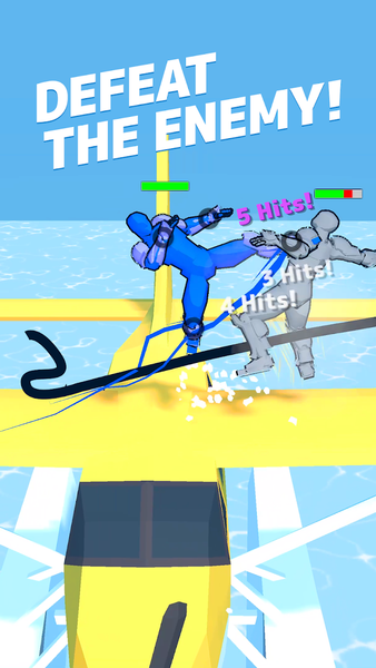 Draw Action: Freestyle Fight - Gameplay image of android game