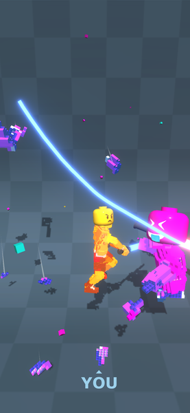 Draw Block Gladiator - Gameplay image of android game