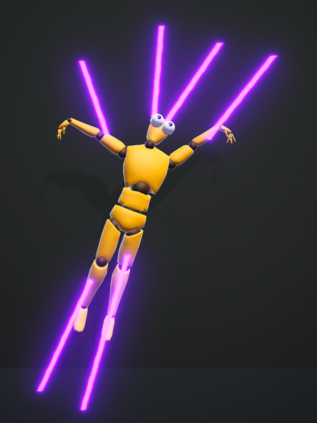 Elastic Playground:Ragdoll Fun - Gameplay image of android game