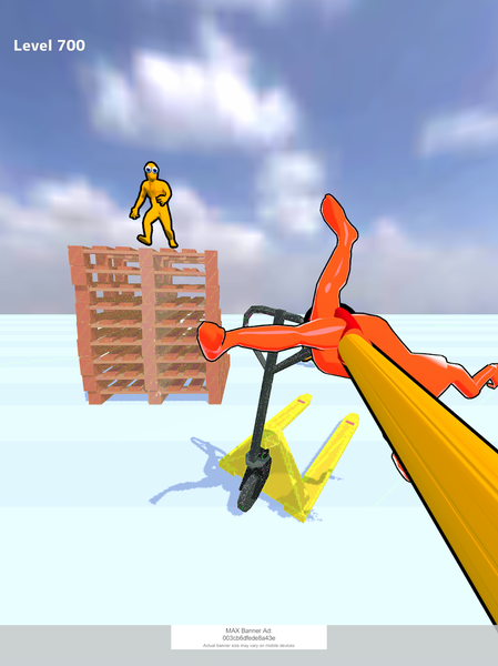 Grab Throw : Hit Annoying Guys - عکس بازی موبایلی اندروید