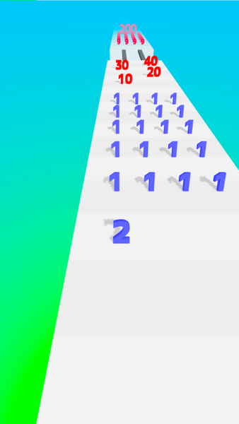 Number Master: Run and merge - عکس بازی موبایلی اندروید