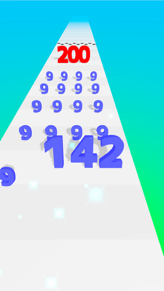 Number Master: Run and merge - Gameplay image of android game