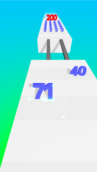 Number Master: Run and merge - Gameplay image of android game