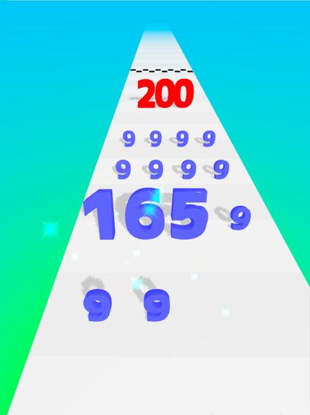 Number Master: Run and merge - Gameplay image of android game