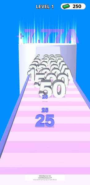 Number Merge Run : Shooting - عکس بازی موبایلی اندروید