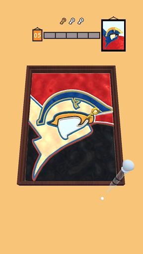 Paint Dropper: draw puzzle - Gameplay image of android game