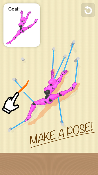 Posing Cut: Marionette Puzzle - عکس بازی موبایلی اندروید