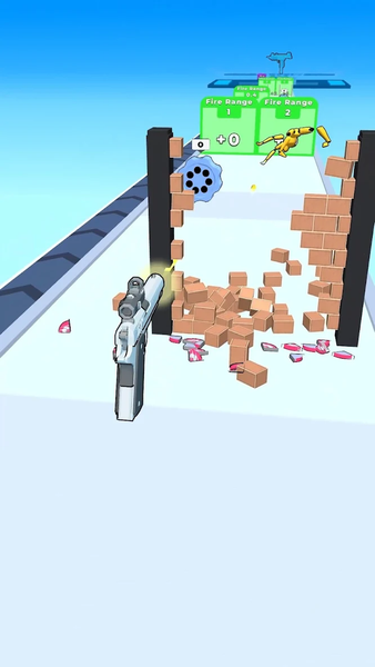 Strengthen a Gun : Run Game - Gameplay image of android game