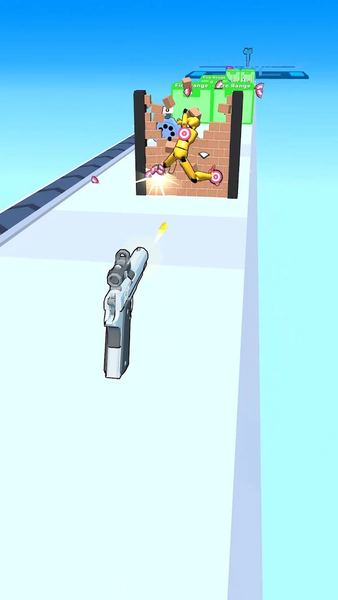 Strengthen a Gun : Run Game - Gameplay image of android game