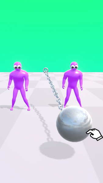 Wrecking Smash: steel ball act - Gameplay image of android game