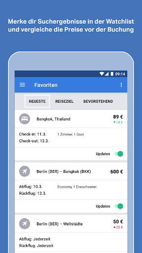 SWOODOO: Flüge, Hotels & Autos - Image screenshot of android app